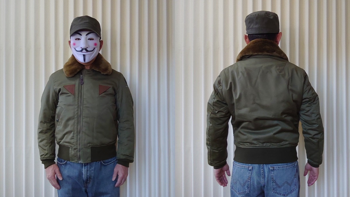 HOUSTON ヒューストン B-15A フライトジャケットのレビュー | 小さな