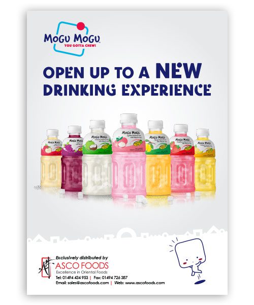 Mogu Mogu Poster A3 Size - ASCO Foods