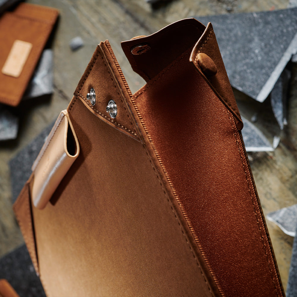 ミリクロス ジョッター A4[9163] 革小物 ASHFORD