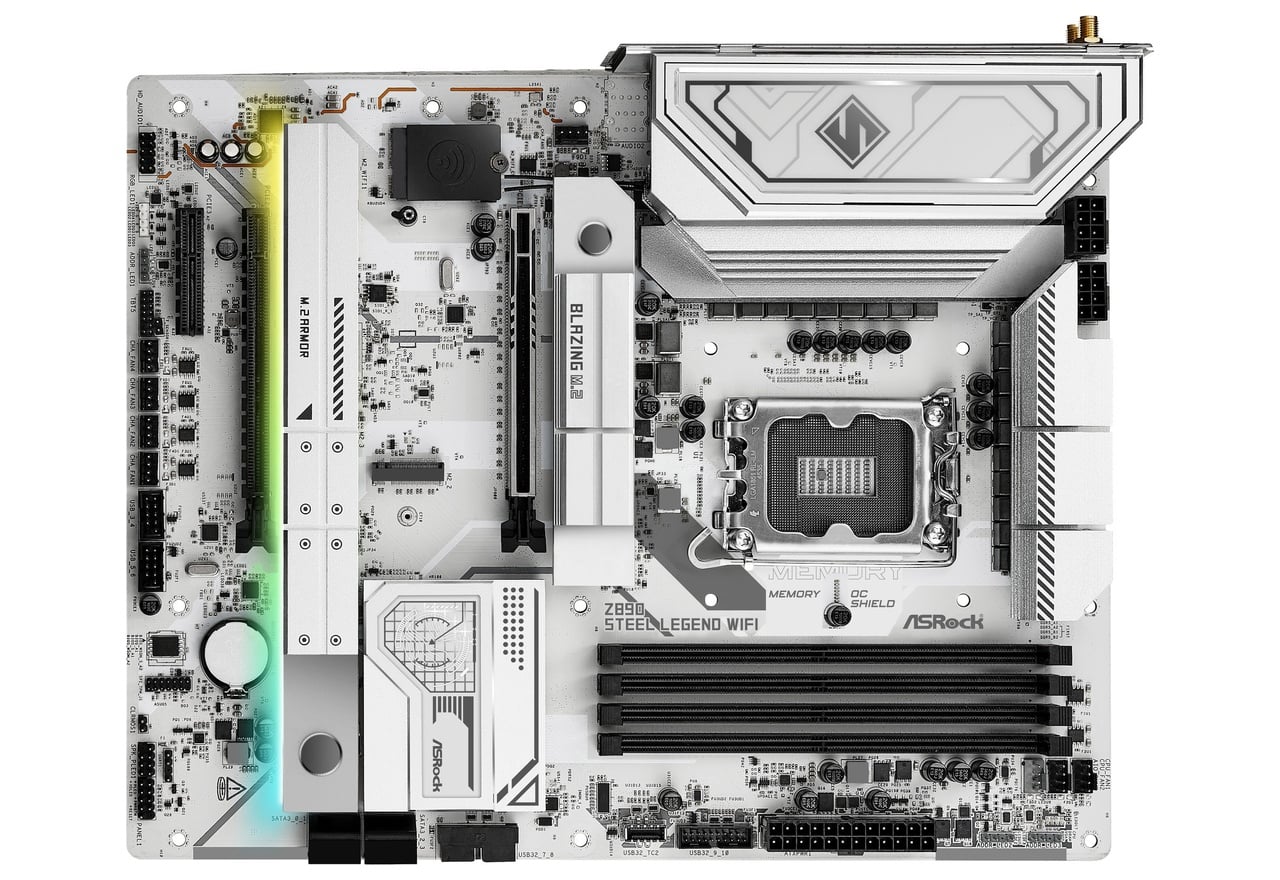 Z890 Steel Legend WiFi | ASRock マザーボード Intel Z890チップ