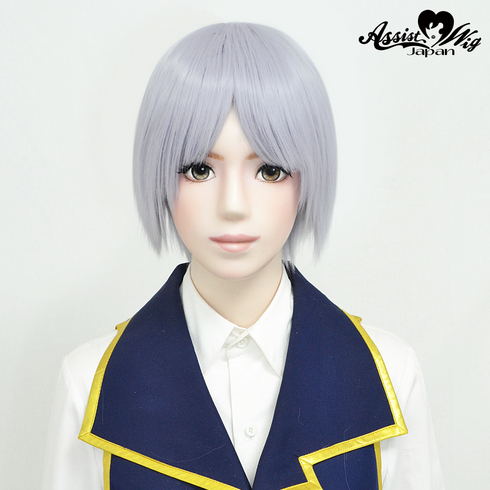 コスプレ用ウィッグ ピュアショート ライトパープル02 ― コスプレ