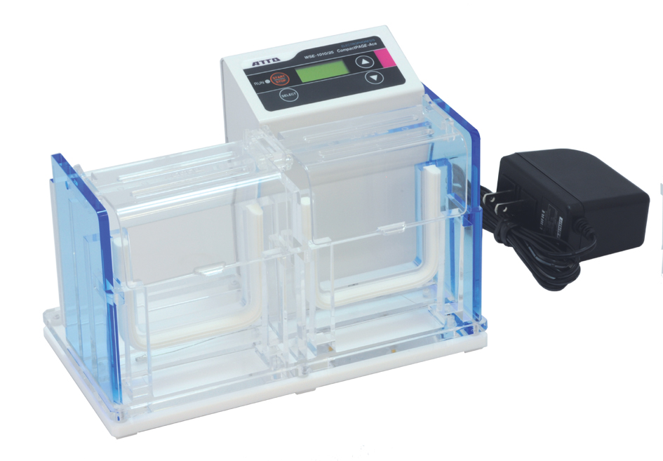 WSE-1025 コンパクトPAGE Ace Twin | コンパクトサイズ | 電気泳動装置