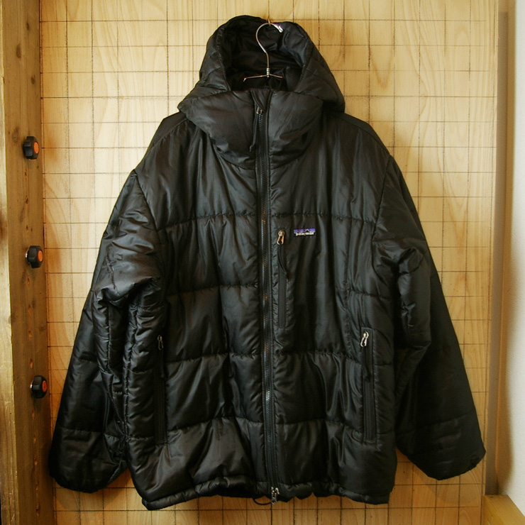 patagonia】古着2002年製DAS Parka(ダスパーカ)ブラック(黒)アウトドア