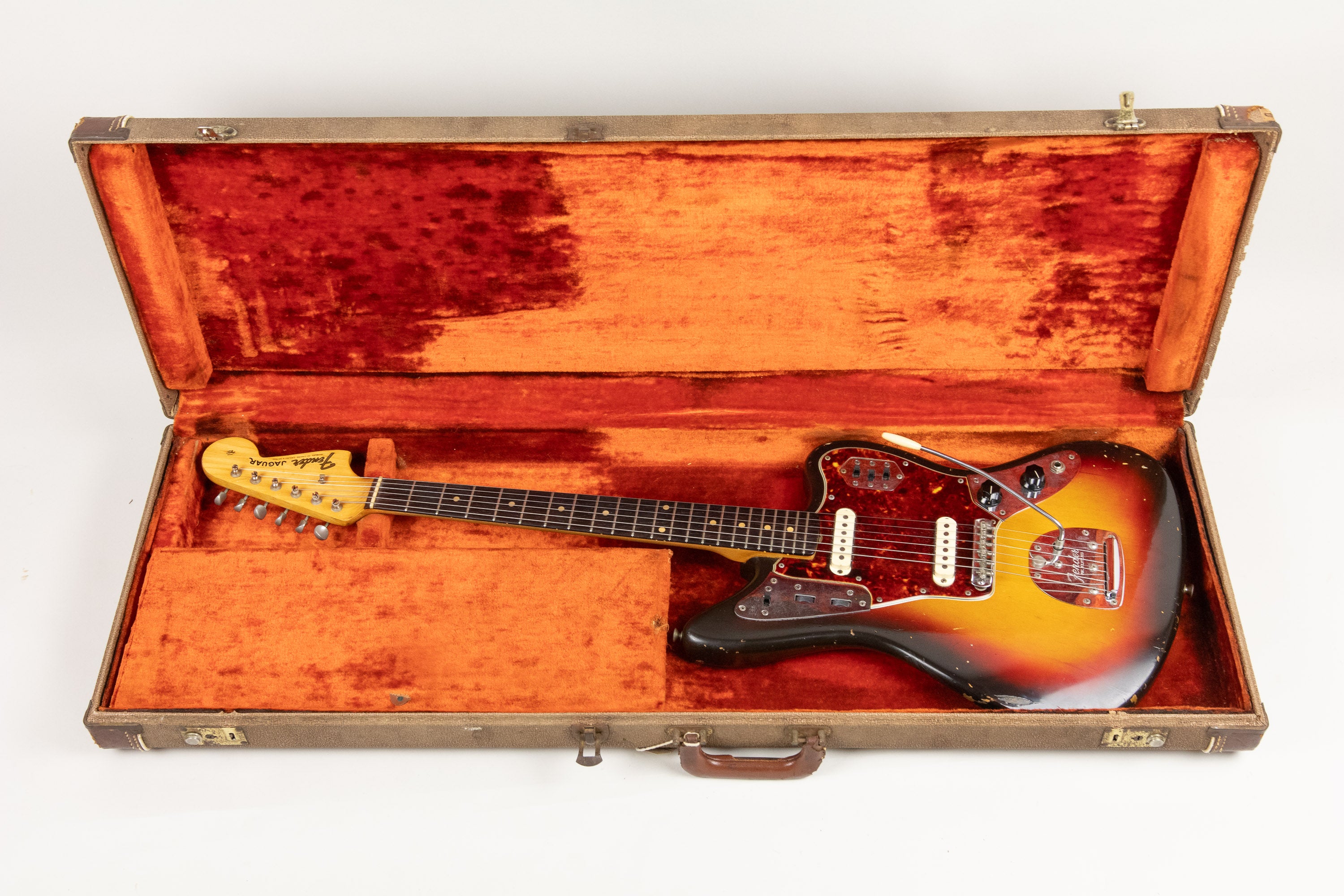 1962 Fender Jaguar, Sunburst – ATB Guitars