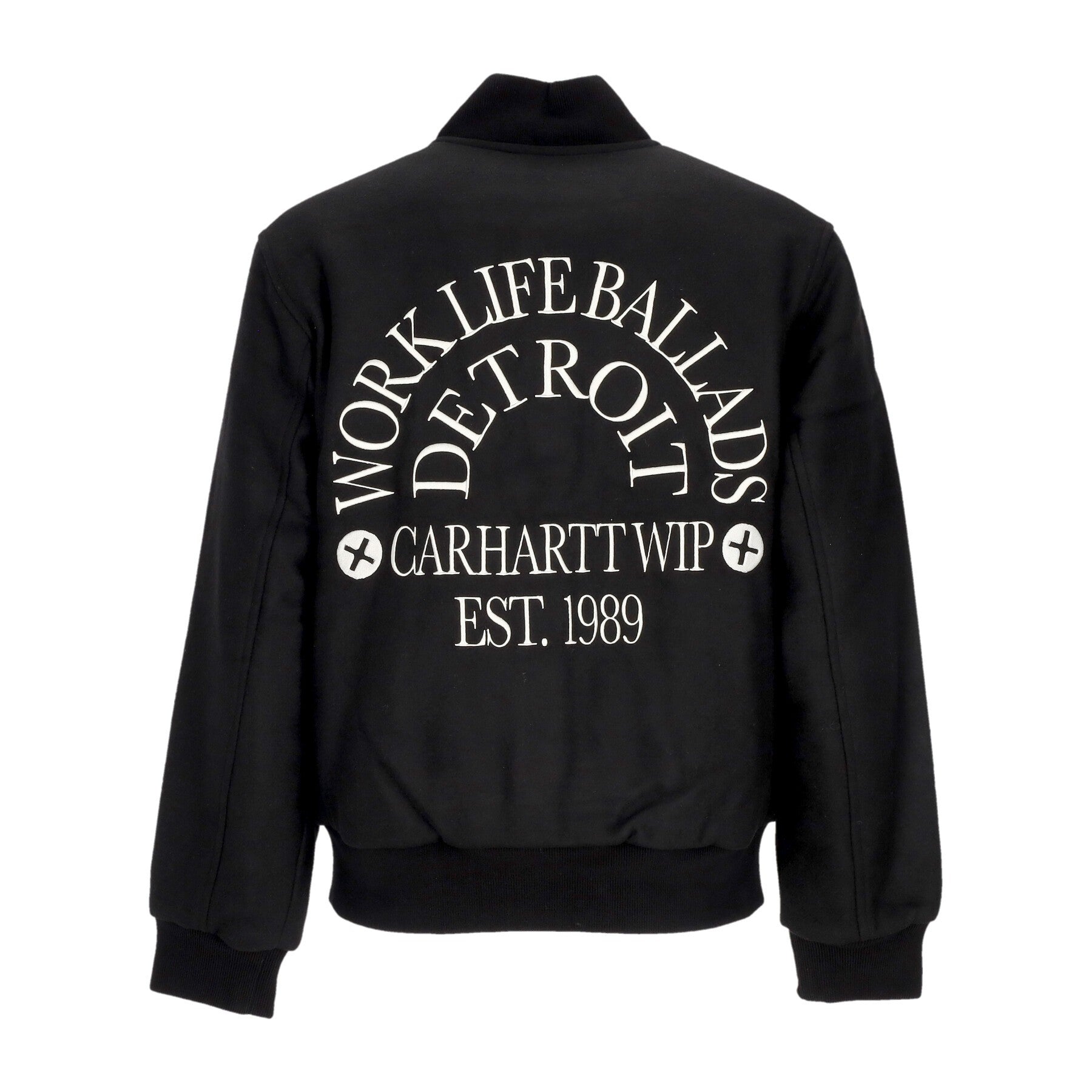 Carhartt Wip Giubbotto College Uomo Work Varsity Bomber Black