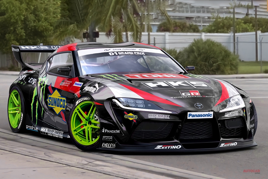 世界初 ドリフト仕様のトヨタ新型GRスープラ 斎藤太吾がD1グランプリ
