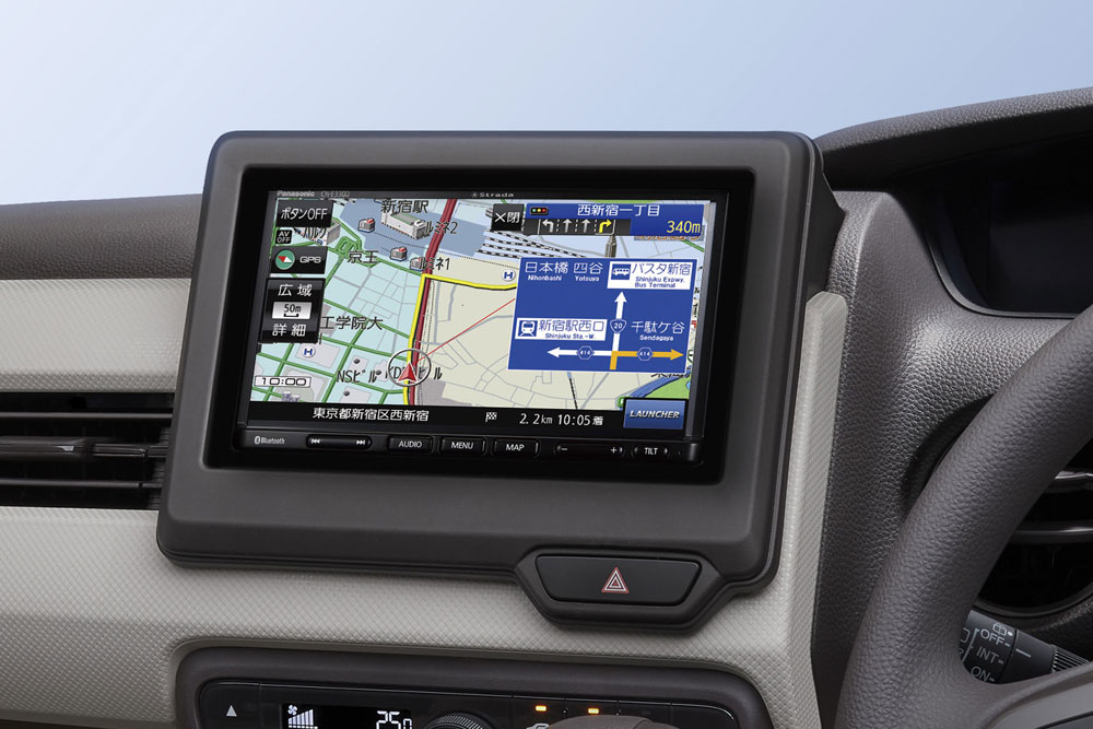 2021年度版の地図で】パナソニック 7インチのベーシック・カーナビ
