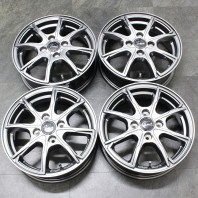 4枚セット】【中古】Verthandi PW-S8 14x4.5 45 100x4 MGRAY