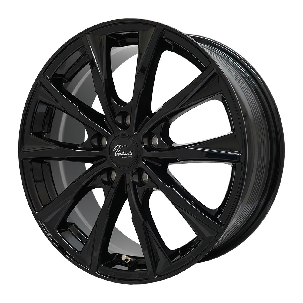 Verthandi VW-S10 17x7.0 48 114.3x5 BLACK - オートウェイ