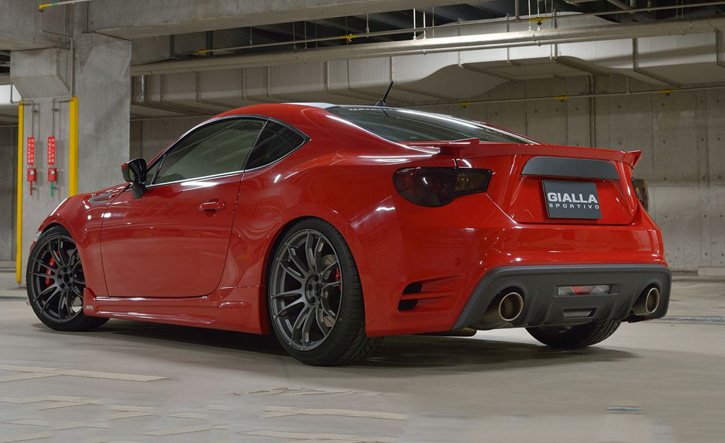 86・BRZ(ZN6系・ZC6系)用リアバンパー ジアラ(CORSA)エアロ｜GR86