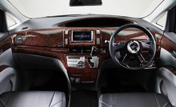 FABULOUS(ファブレス) エスティマ ウッドパネル・インテリアパネル/50