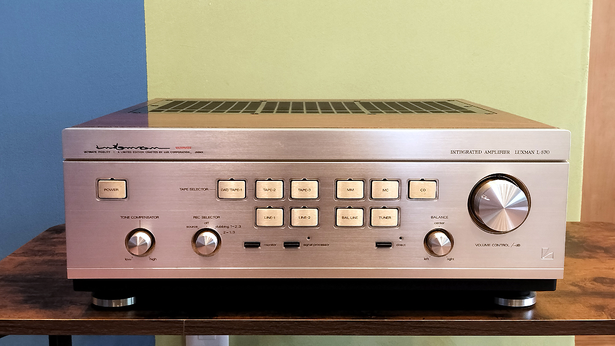 中古品】LUXMAN プリメインアンプ L-570 | オーディオ＆ホームシアター