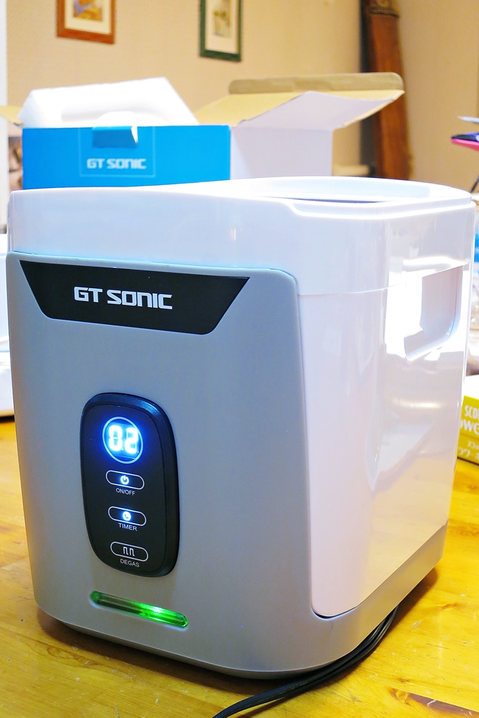 GT SONIC F4 超音波洗浄機を購入・・・東芝製TKS-200からの買い換え