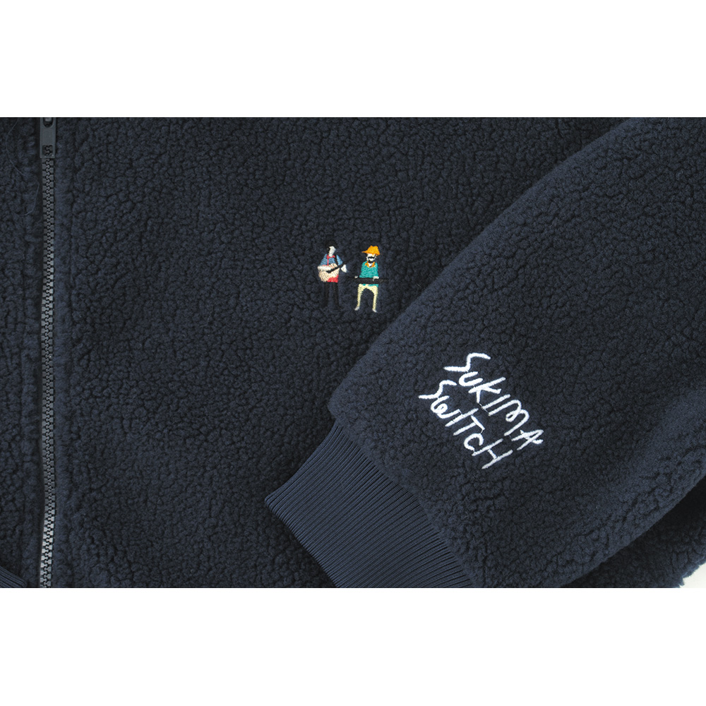 ボアジャケット / ネイビー | スキマスイッチ | Augusta Family Club