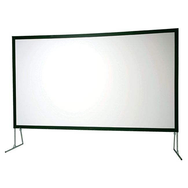 100インチ｜自立・組立式スクリーン(16:9)｜イベント映像事業｜映像