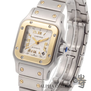カルティエ サントス ガルベ SM W20045C4 1999年 20周年記念モデル
