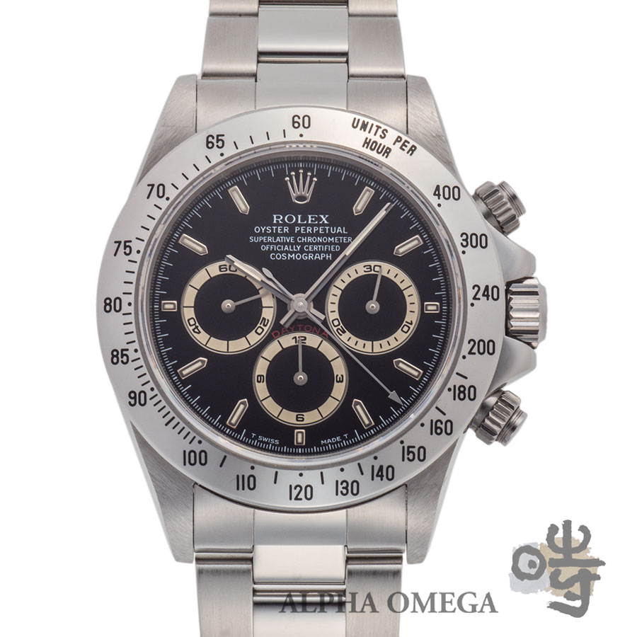 ロレックス コスモグラフ デイトナ 6520 ブラック 1998年 U番 マーク6