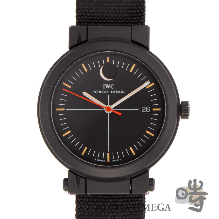 IWC ポルシェデザイン コンパスウォッチ ムーンフェイズ 3551