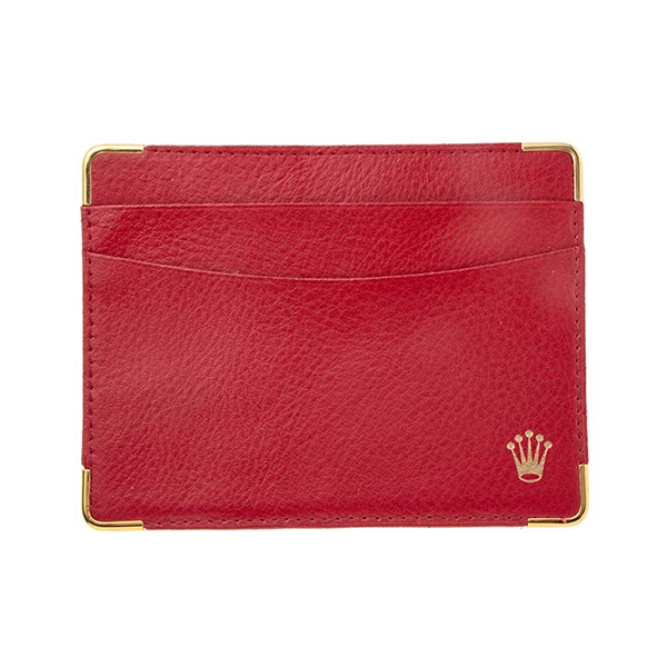 ロレックス パスケース/カードケース Ref.101.60.55 赤 中古 [美品