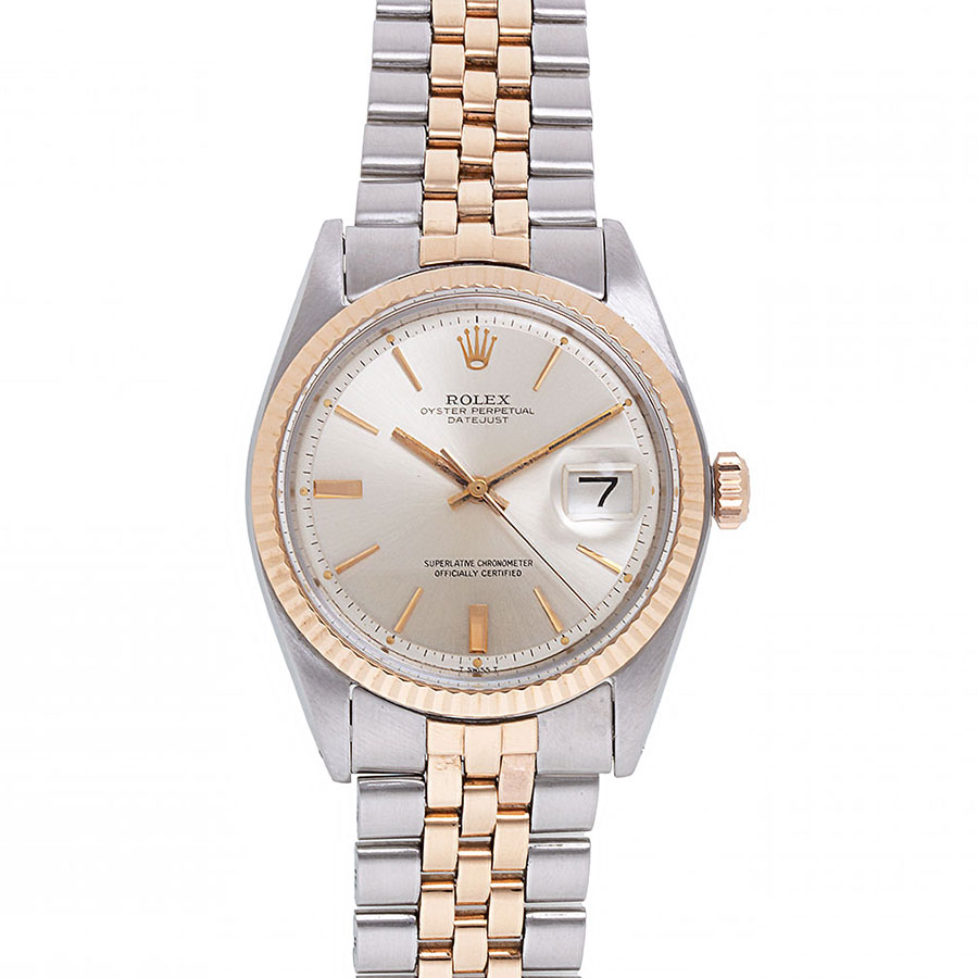 ロレックス デイトジャスト Ref.1601/5 ローズゴールドベゼル 1968年