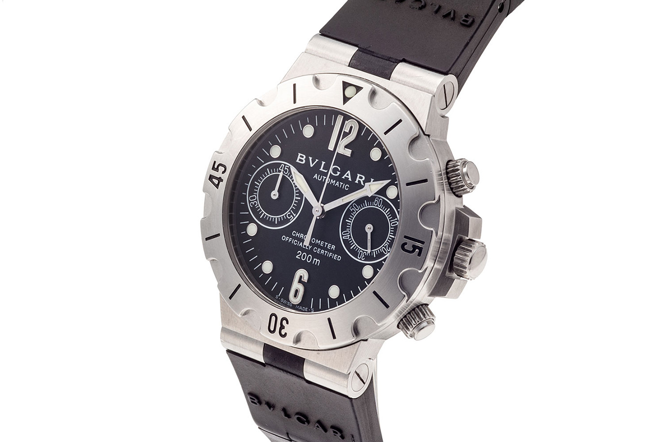 ブルガリ ディアゴノ スクーバ クロノグラフ SCB38S | アルファオメガ