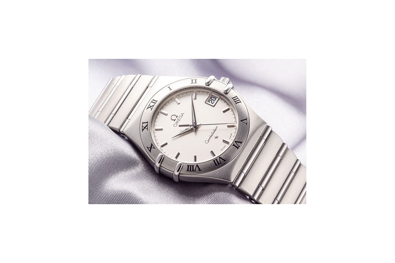 オメガ コンステレーション クォーツ Ref.1512.30 ステンレス シルバー