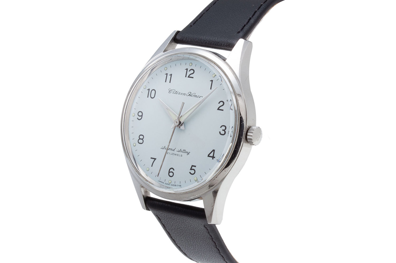 シチズン ホーマー 鉄道時計 水色文字盤 東南鉄 199 1978(昭和53)年