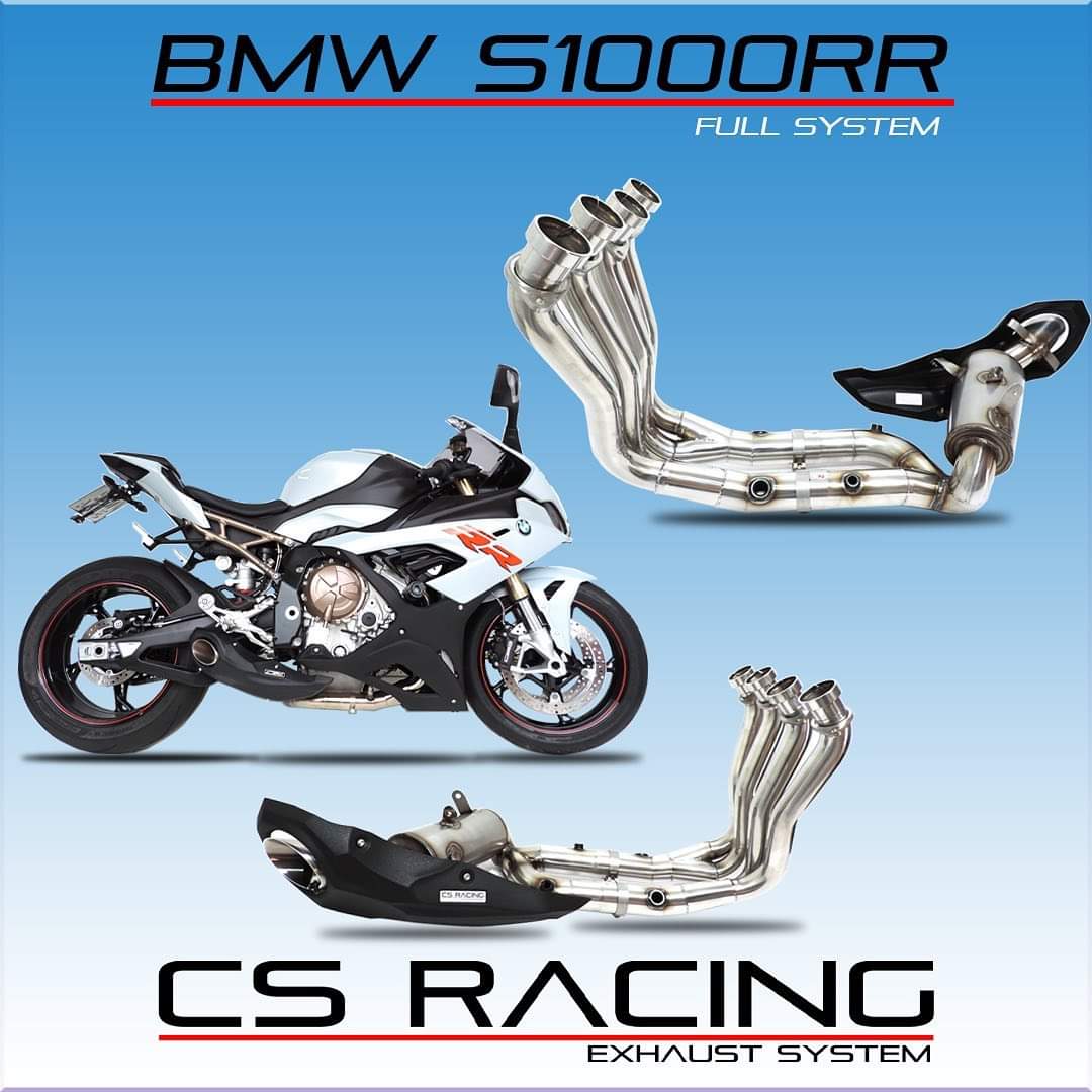 BMW S1000RR (19-25) サイド出し フルエキマフラー｜AxxL