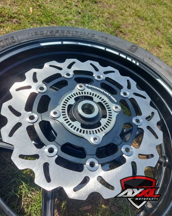 ZX6R(13-22) トリプルキャリパー ブラケット ハンドブレーキ｜AxxL