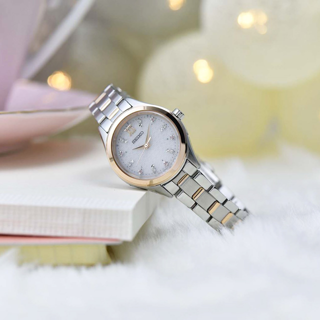 SEIKO 【限定モデル】 セイコーセレクション 雪の結晶パターン