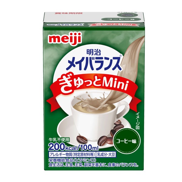 明治メイバランスぎゅっとMini コーヒー味 100ml×24本-ビースタイル本店