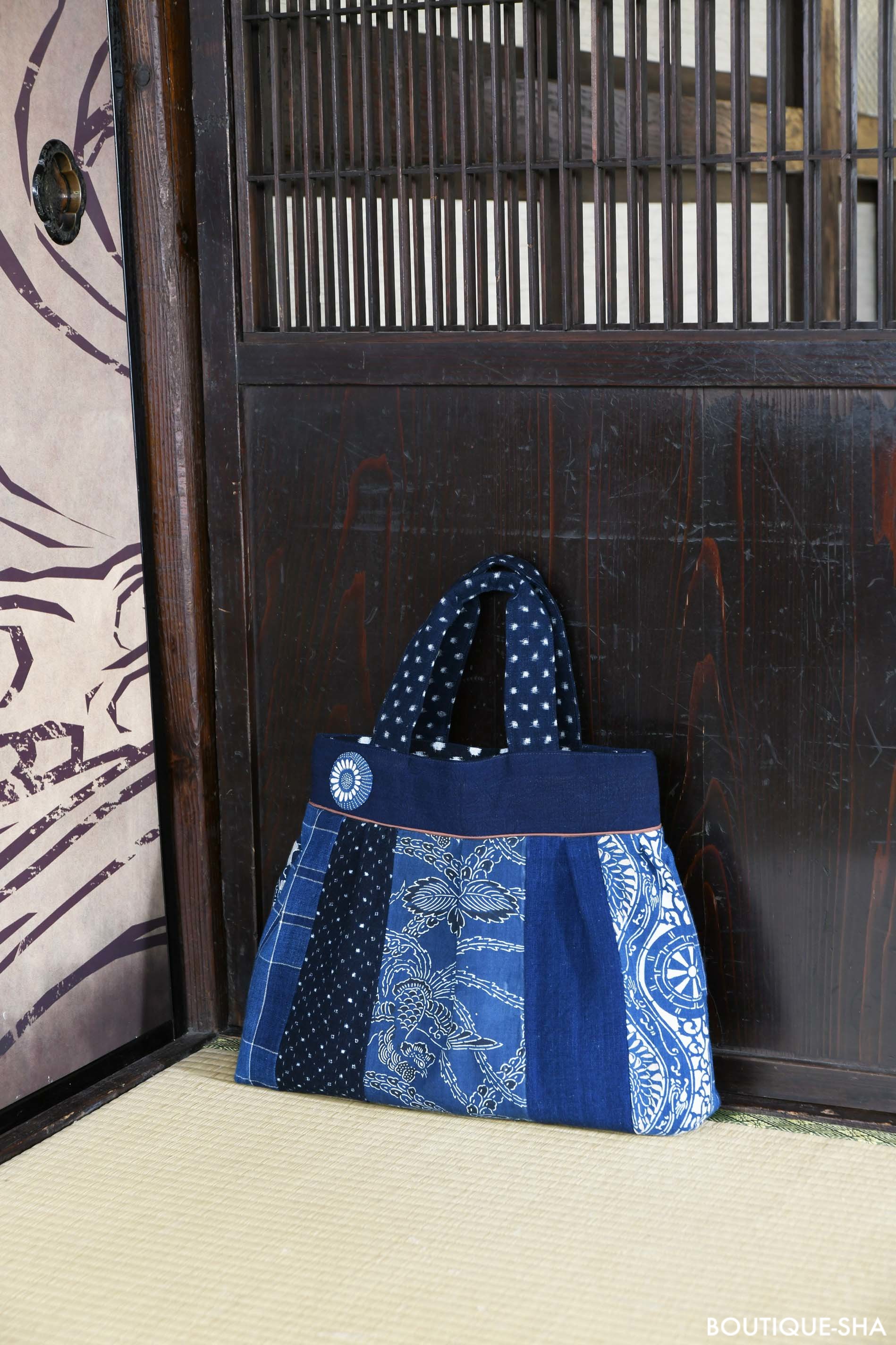 古布で楽しむ 藍染めと大島紬の袋物 | 本の情報 | ブティック社