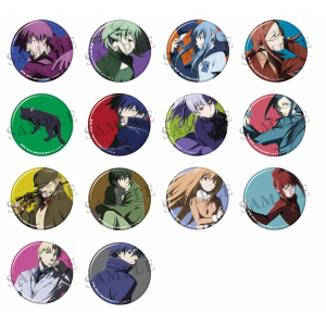 DARKER THAN BLACK パッケージ缶バッジ コンプリートセット 15th