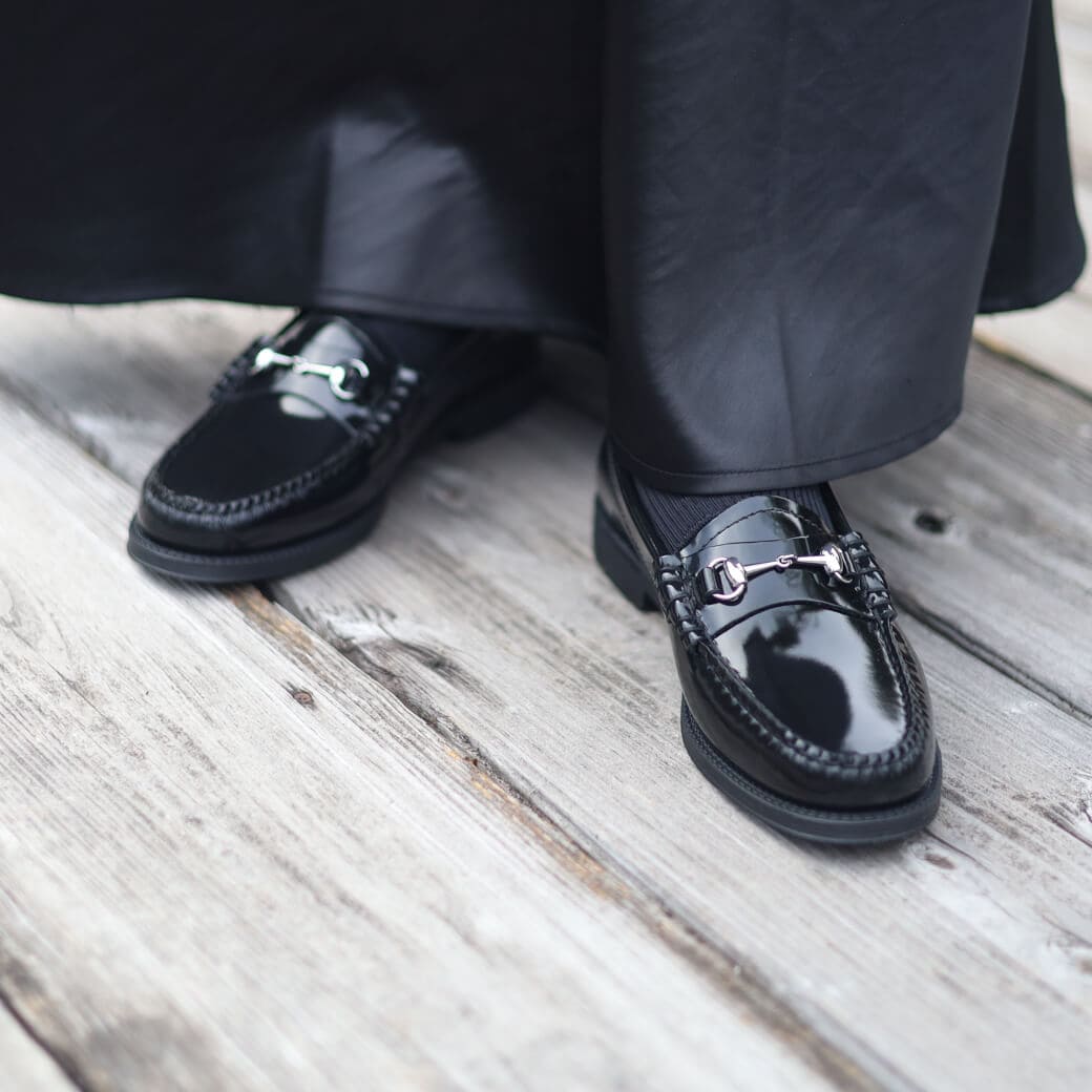 G.H.BASS ジーエイチバス ブラック パテント レザー｜BORN FREE ONLINE