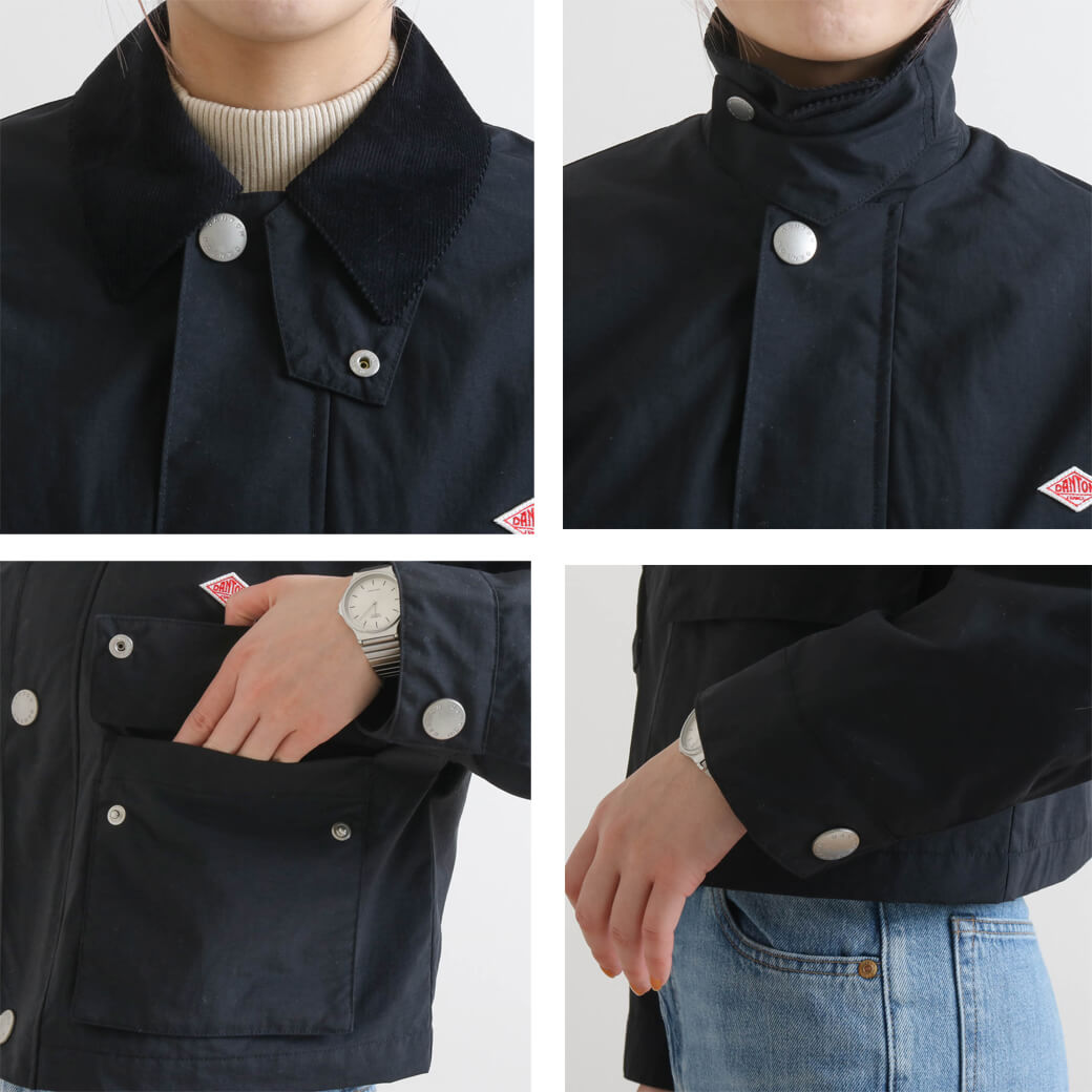 DANTON ダントン ナイロンショートジャケット｜BORN FREE ONLINE SHOP