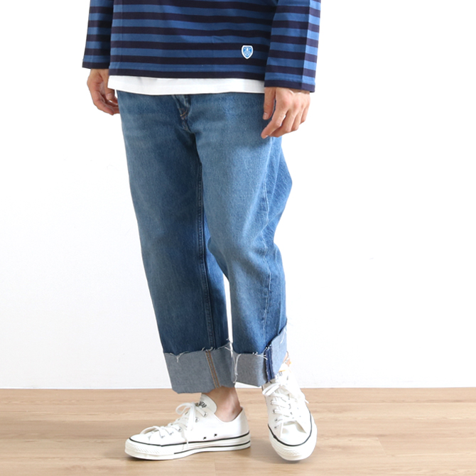 Levi's（リーバイス） 501 カスタムプリーツ カットオフ BUNKERINDIGO