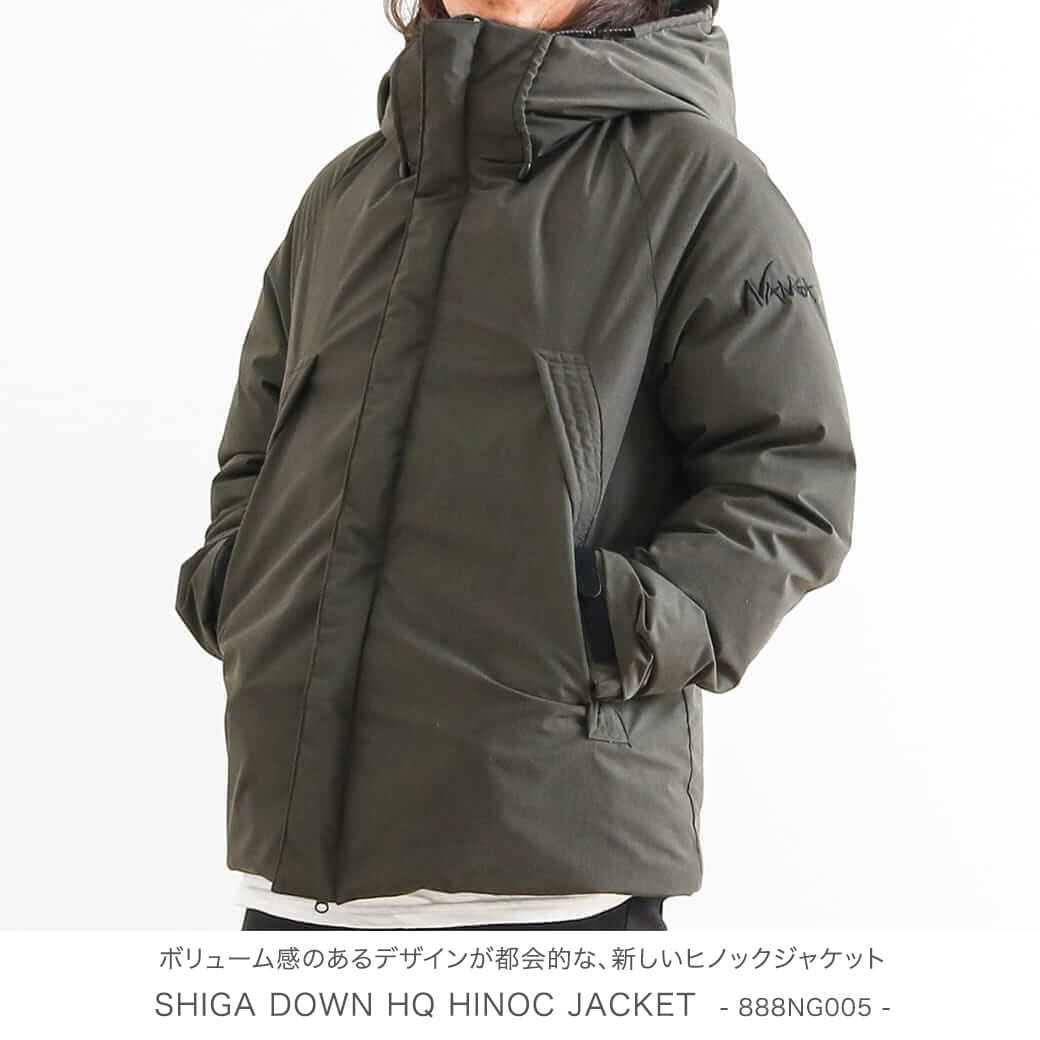 SHIGA DOWN 滋賀ダウン HQヒノックジャケット｜BORN FREE ONLINE SHOP