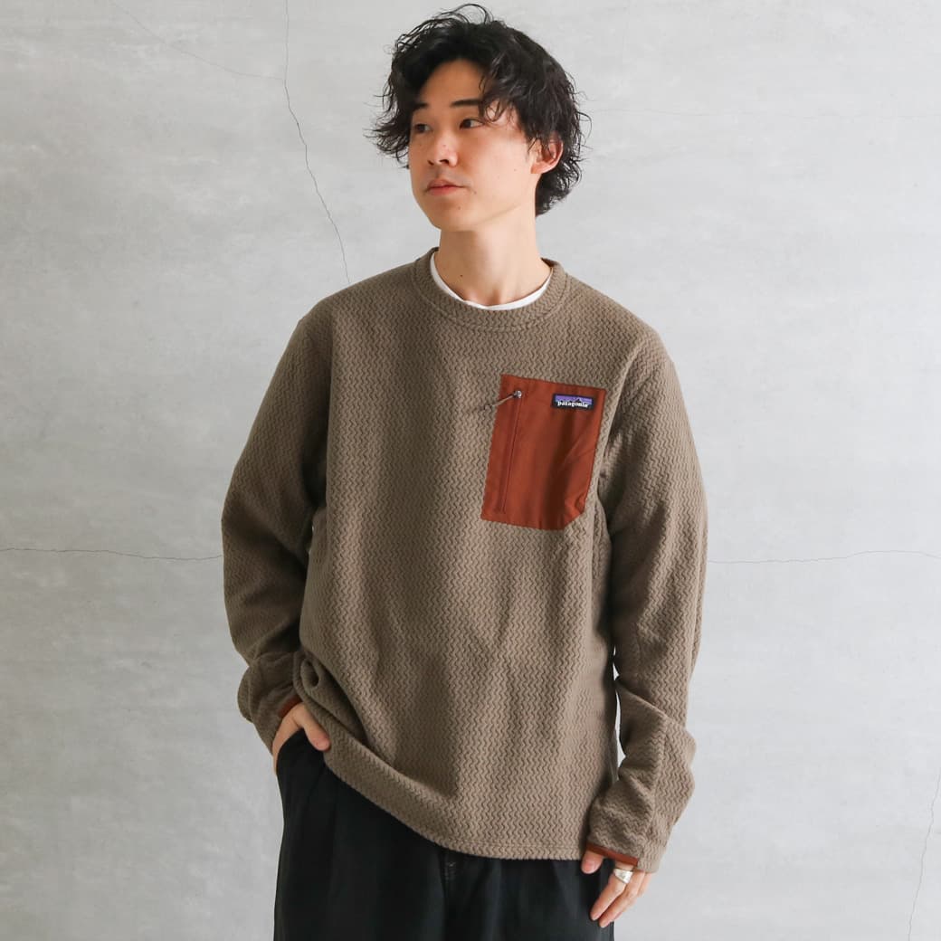 patagonia パタゴニア メンズ R1 エア クルー｜BORN FREE ONLINE SHOP