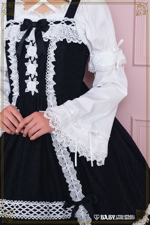 はわせFloraジャンパースカート＆ミニリボンクリップセット | BABY