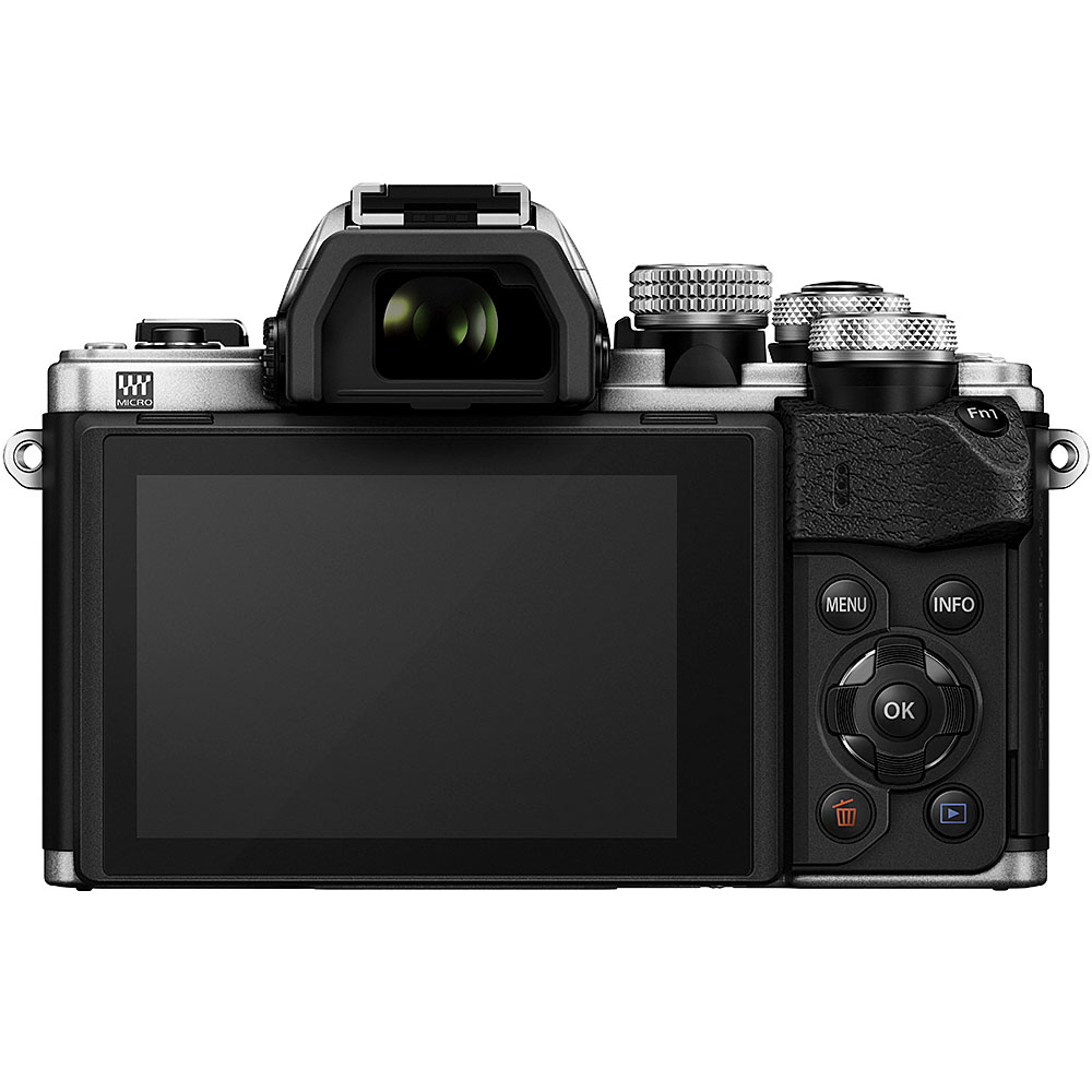 Olympus OM-D E-M10 Mark II Mirrorless Black Camera with 14-42mm EZ