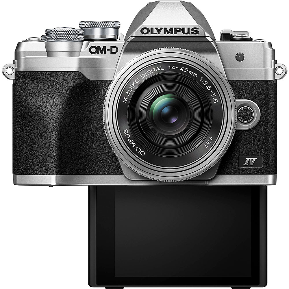 Olympus OM-D E-M10 IV Camera with 14-42mm EZ Lens