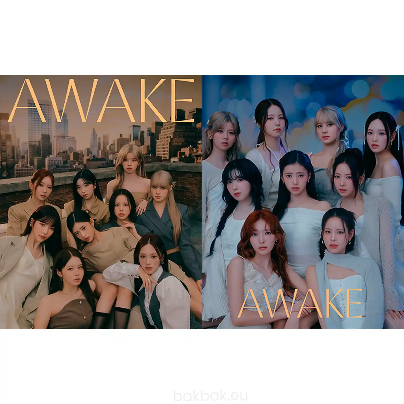 NiziU – AWAKE (Limited Edition) [1st Japan Mini Album] + POB – Bak