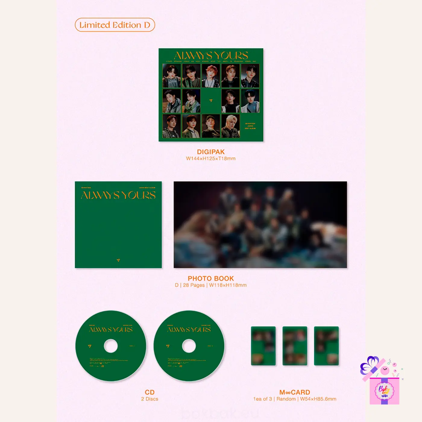 SEVENTEEN – ALWAYS YOURS [Limited Edition] – Bak Bak K-Pop Store