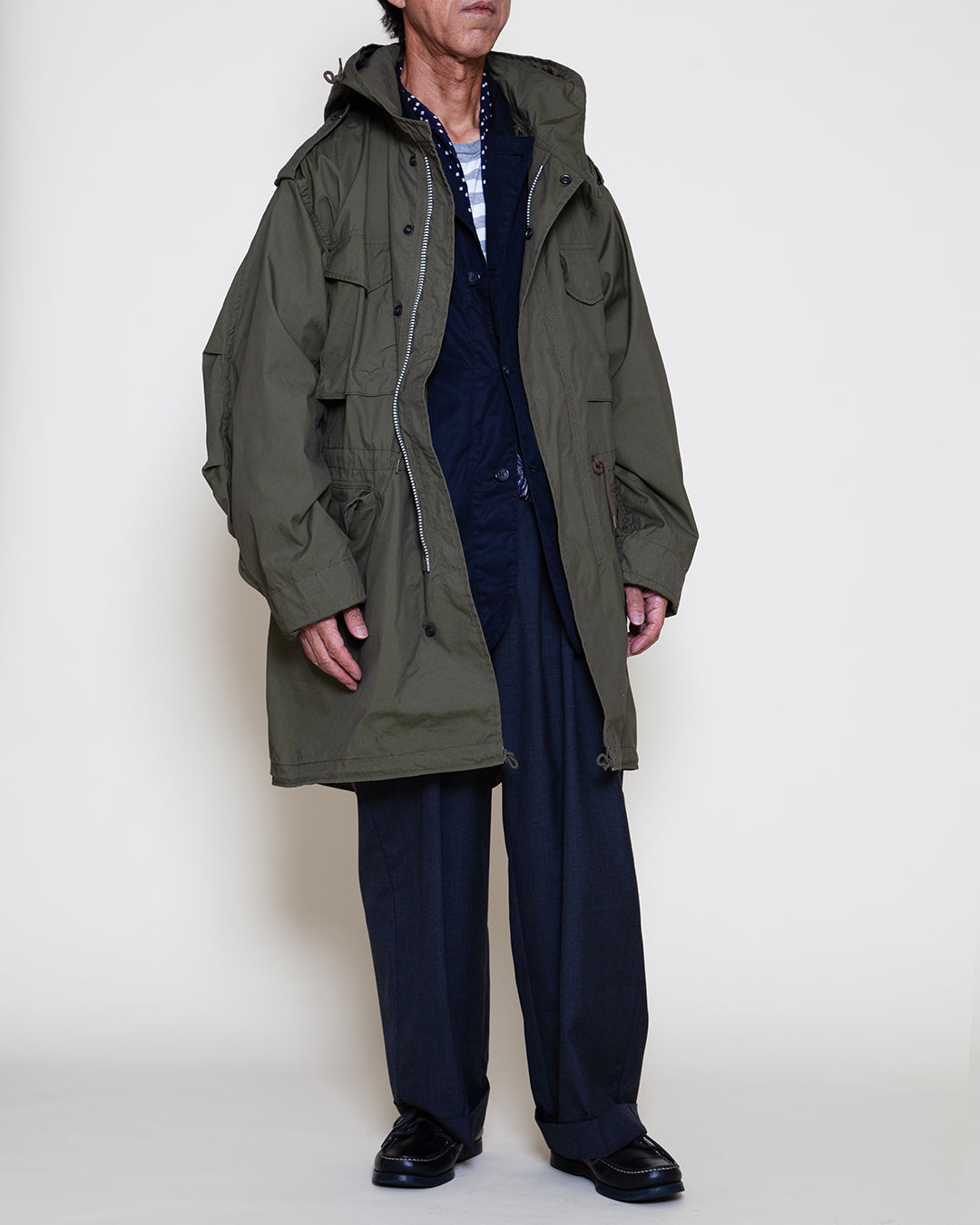 CJ075 - EX-50 FIELD PARKA / Olive Green – THE CORONA UTILITY