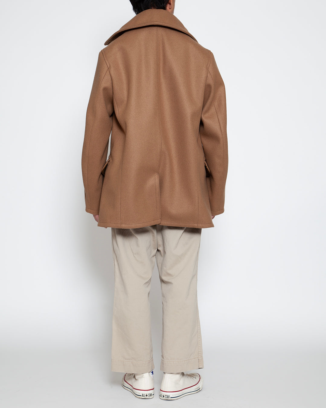 CJ067- SEAMEN'S COAT / Camel – THE CORONA UTILITY