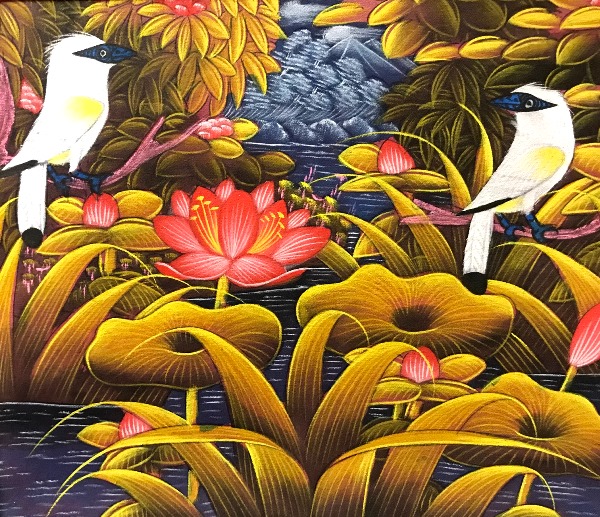 バリスターリング／ジャラックバリ ブンゴセカンスタイルのバリの絵