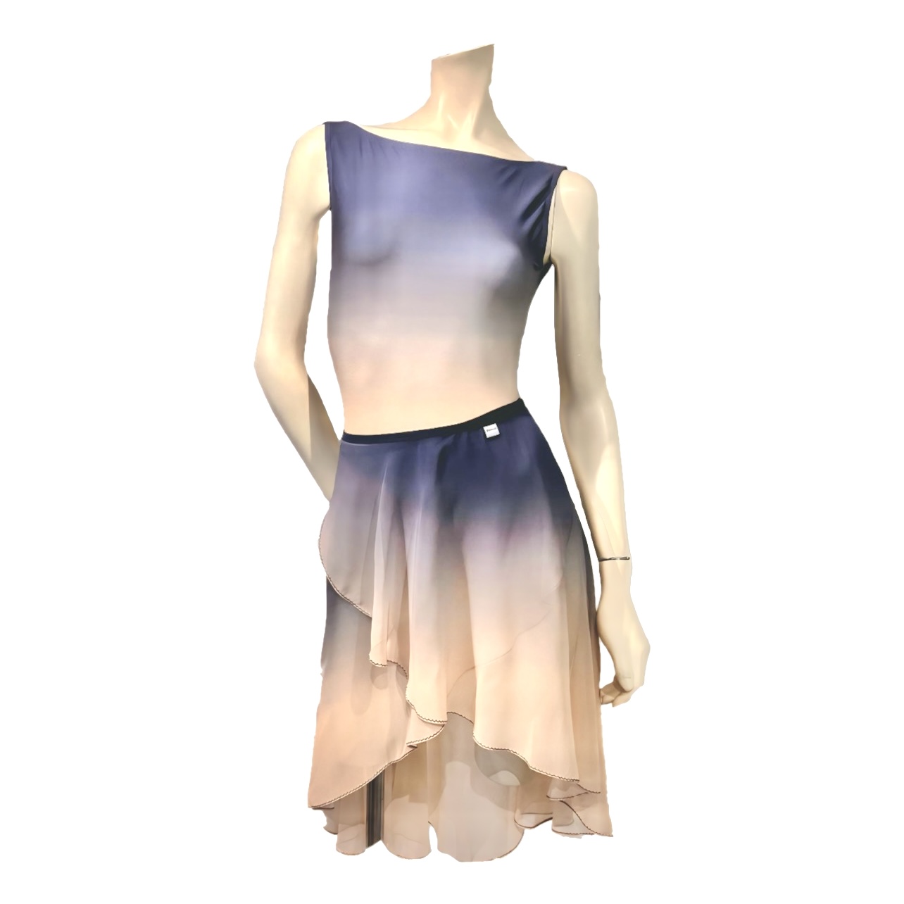 BYPLIE 】OMBRE BOAT NECK LEOTARD - バレエ専門店CHERIE（シェリ）