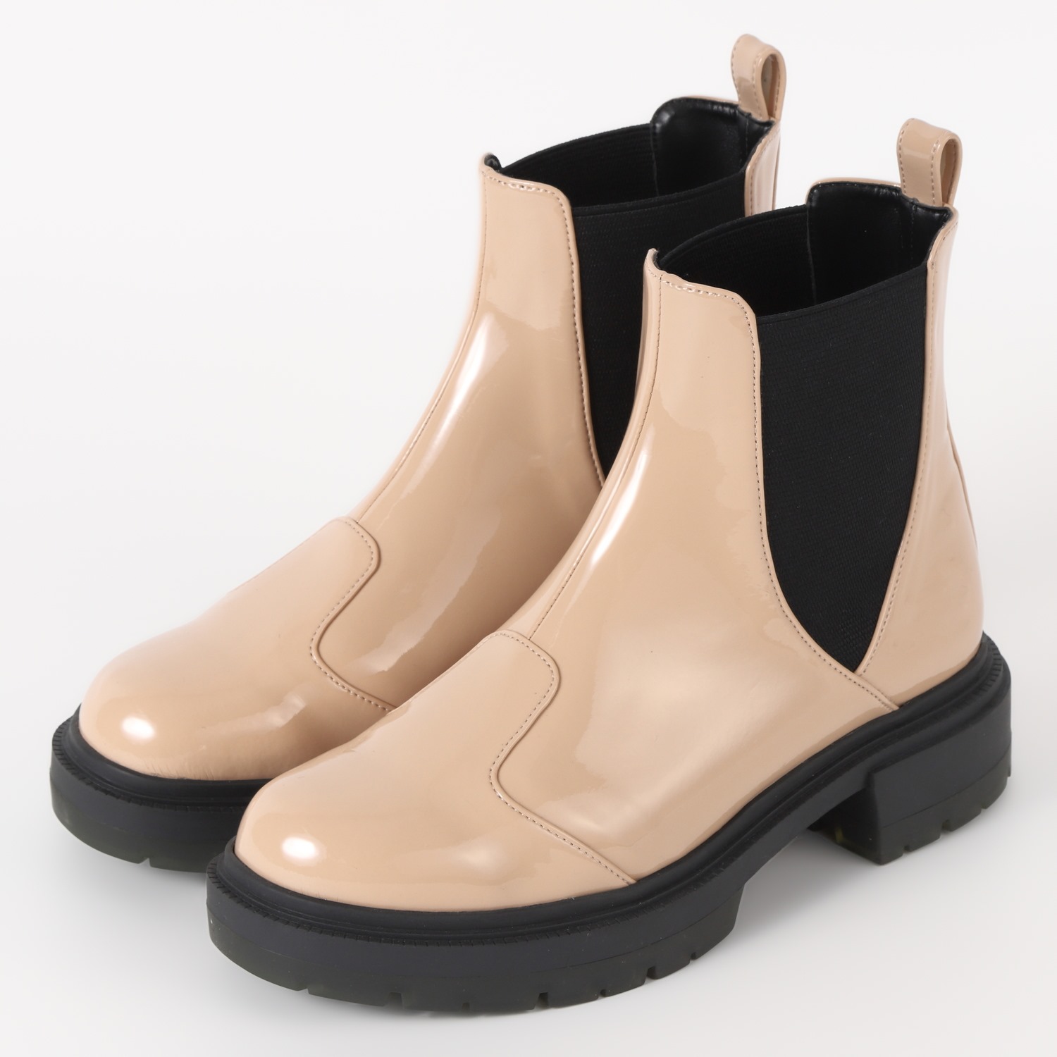 OUTLET】BARCLAY（バークレー） レイン対応 厚底サイドゴアブーツ