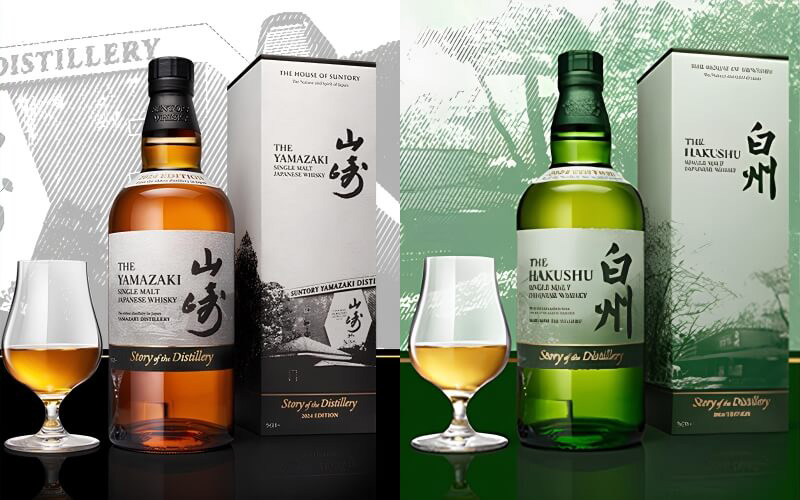 サントリーが山崎と白州の「Story of the Distillery 2024 EDITION」の