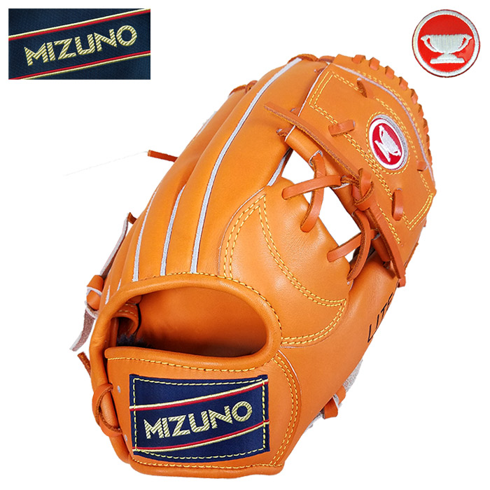 即日出荷 Bm40周年記念 超限定復刻 ミズノ 赤カップ 軟式用 グラブ KS